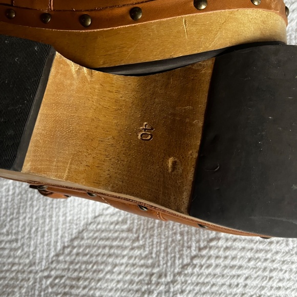 SILENT D CLOGS FROM ANTHROPOLOGY  size 40 (9) - Picture 4 of 7